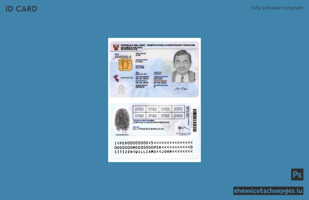 Peru ID Beispielvorschau